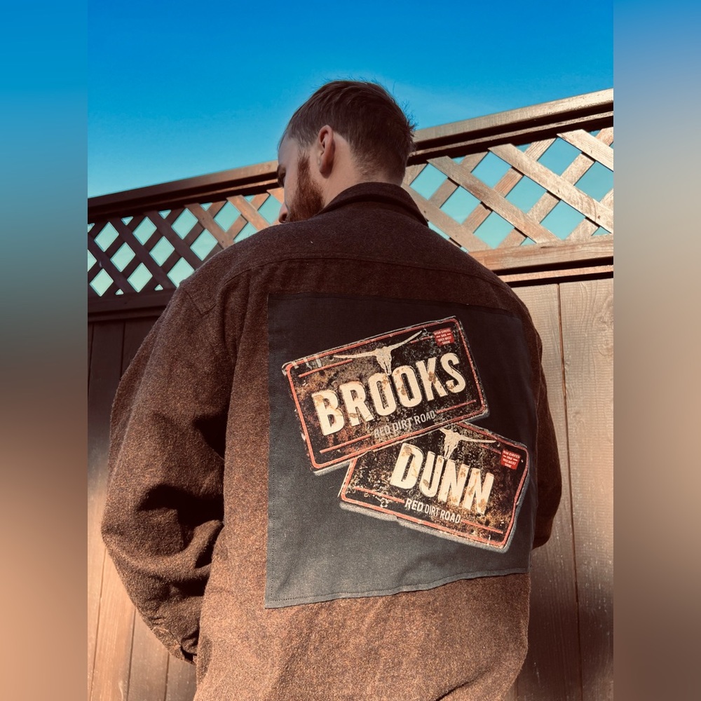 Brooks and Dunn Upcycled Flannel